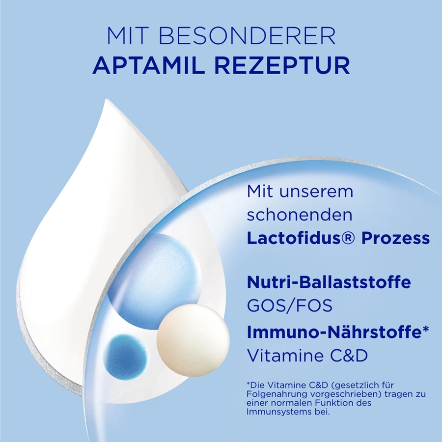 Aptamil Folgenahrung 2 Pronutra 1200 g ab 6 Monaten