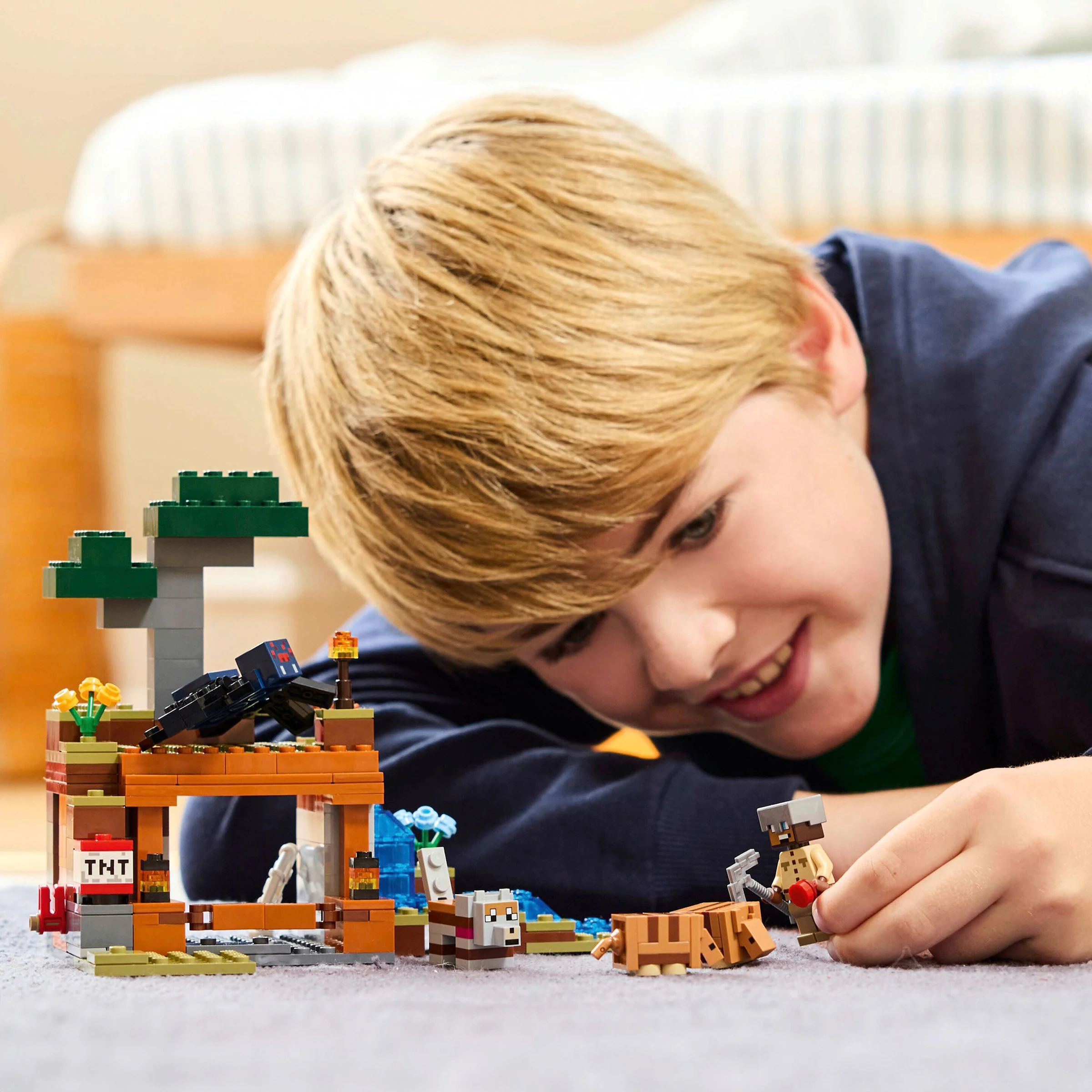 LEGO® - Minecraft 21269 Die Expedition zur Gürteltiermine