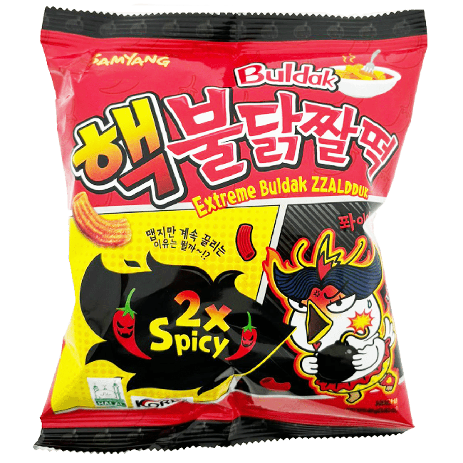 Samyang Zzalduk Extreme Hete Kip Snack 120g
