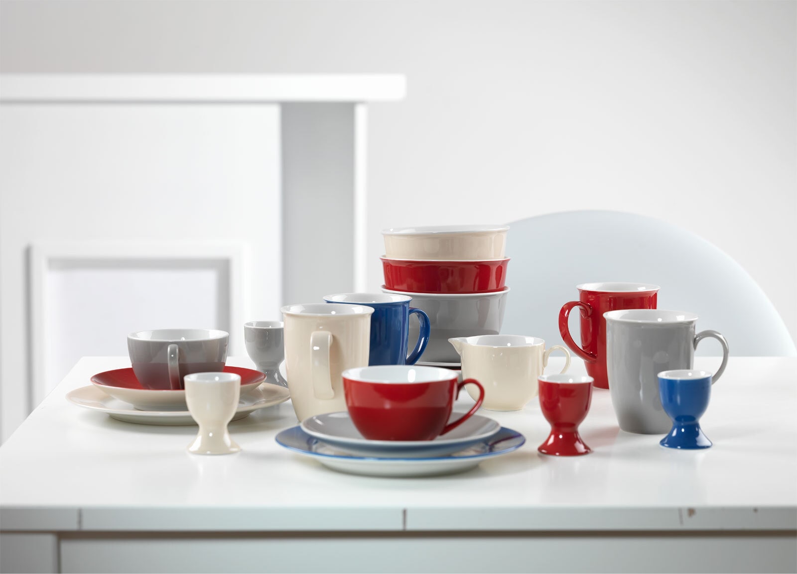 Ritzenhoff & Breker Dessertteller DOPPIO 6er Set rot