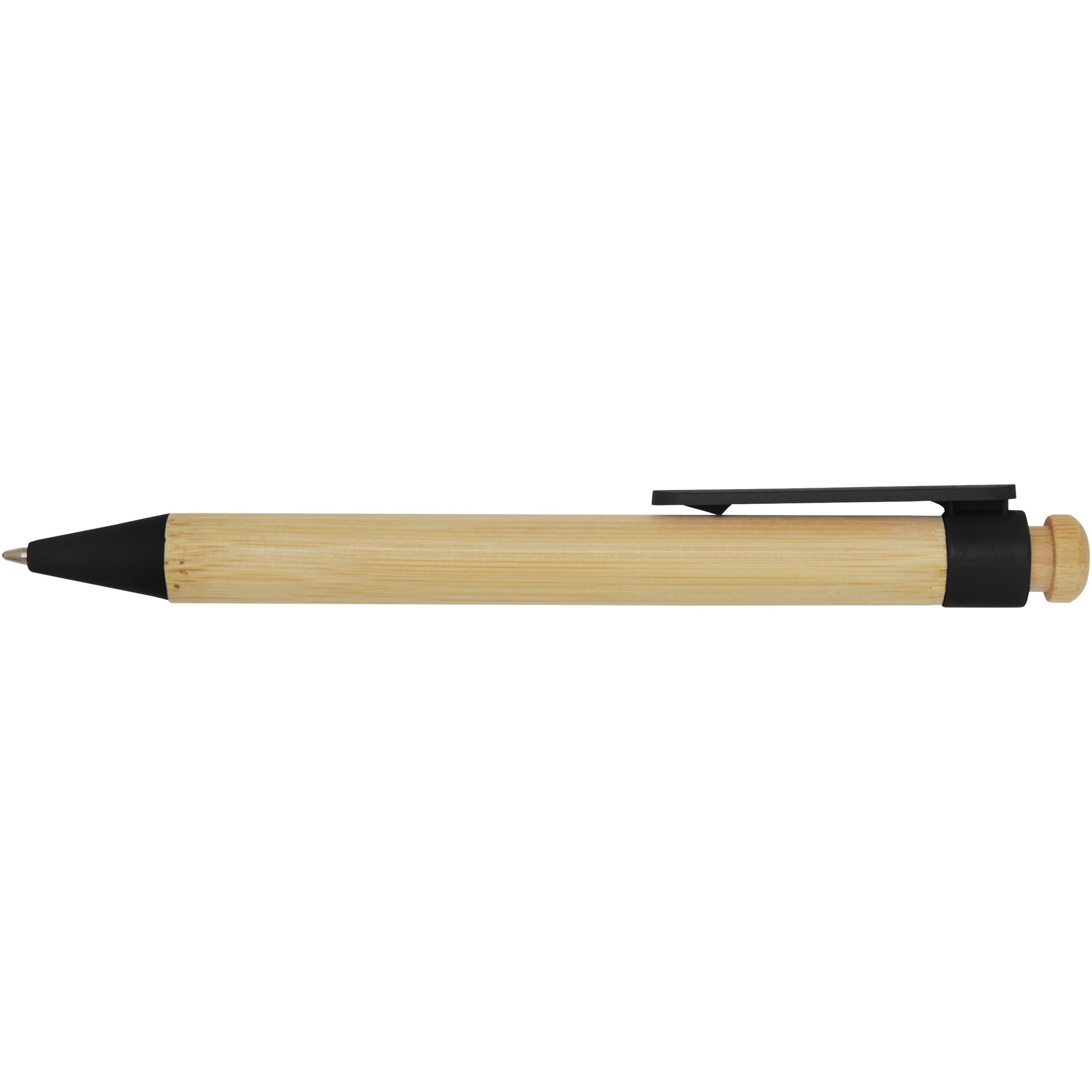 PF Concept 106026 - Stylo bille Rattan en bambou et plastique recyclé