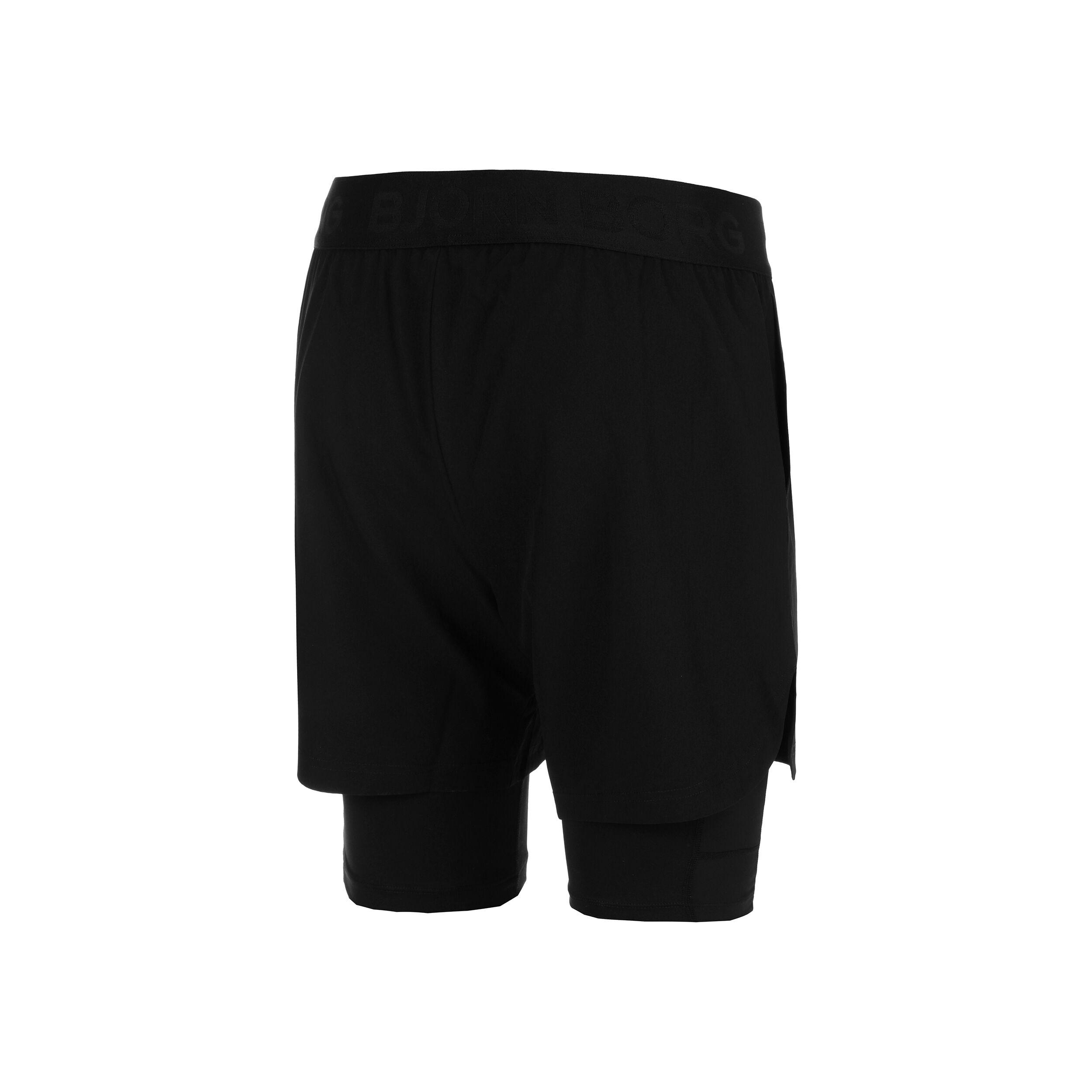 Björn Borg Borg 2 In 1 Shorts Hommes - Noir