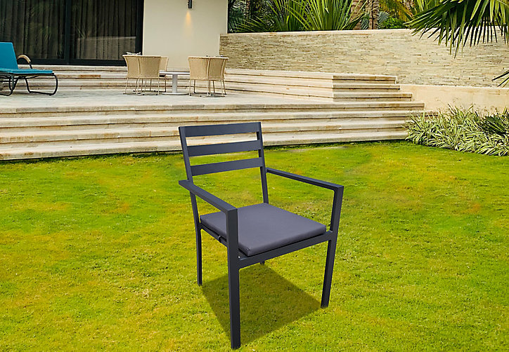 Fauteuil alumunium Palma