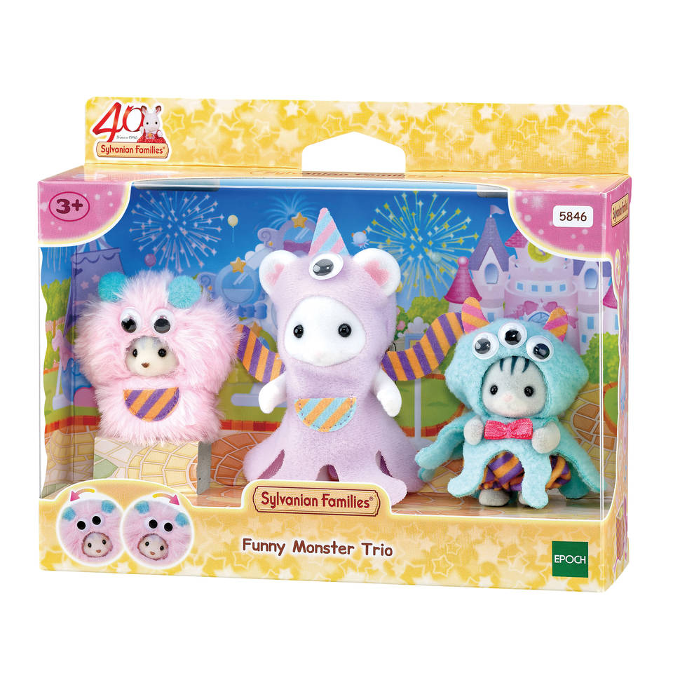 Sylvanian Families grappig monster trio 5846