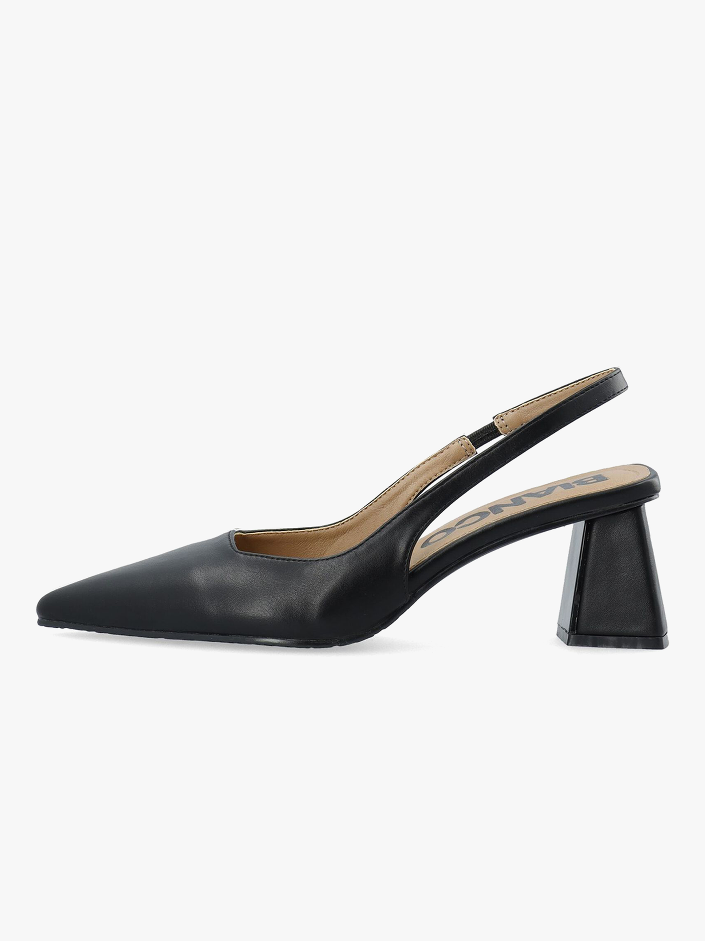 Maralyn Slingback Smooth Faux Leather