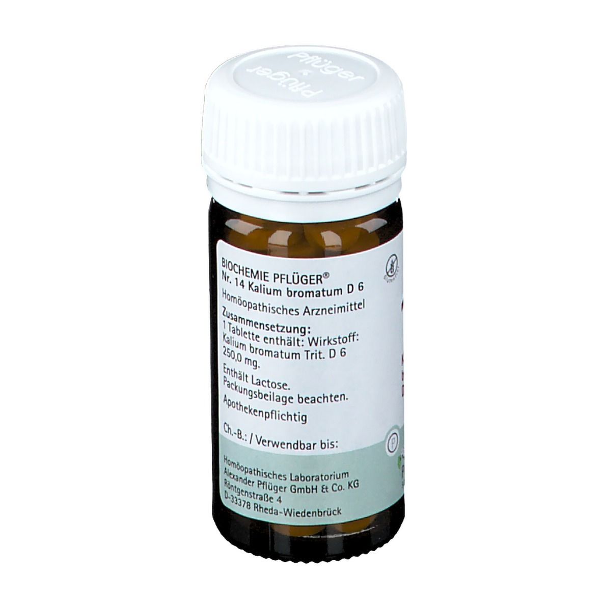 Biochemie Pflüger® Nr. 14 Kalium bromatum D6 Tabletten
