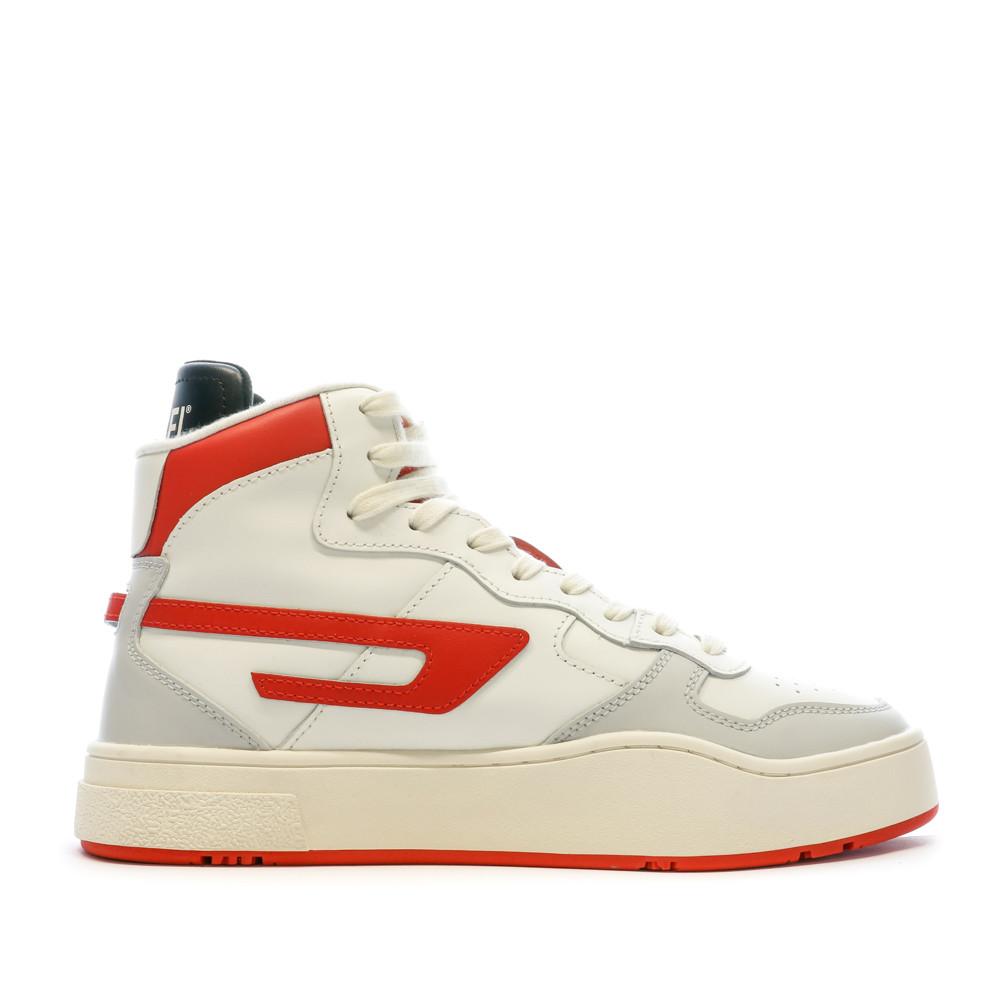 Diesel Baskets Blanche Homme Diesel Sukiyo