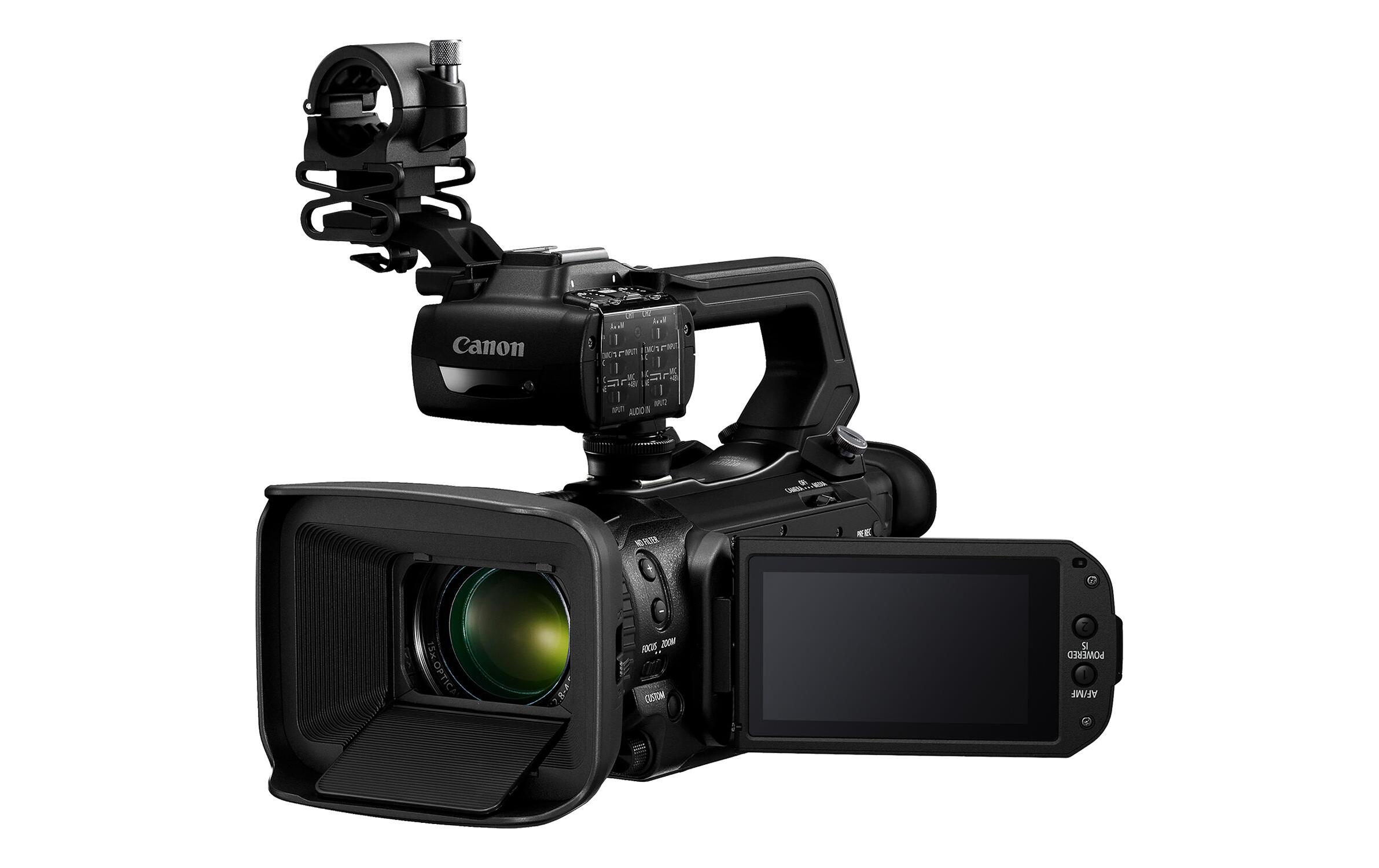 Videokamera XA75<br>Kompakter, professioneller 4K UHD-Camcorder
