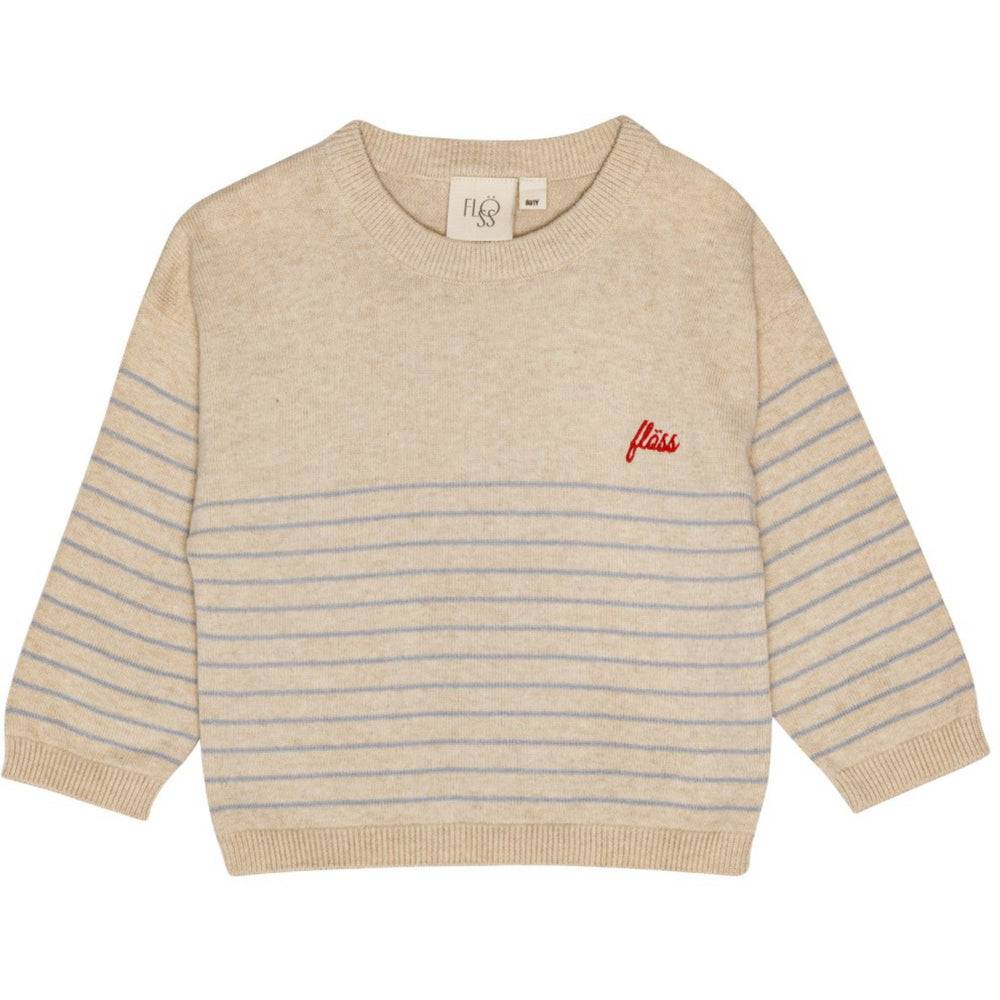Køb Flöss Cloud Melange/Sea Salt Hansen Sweater