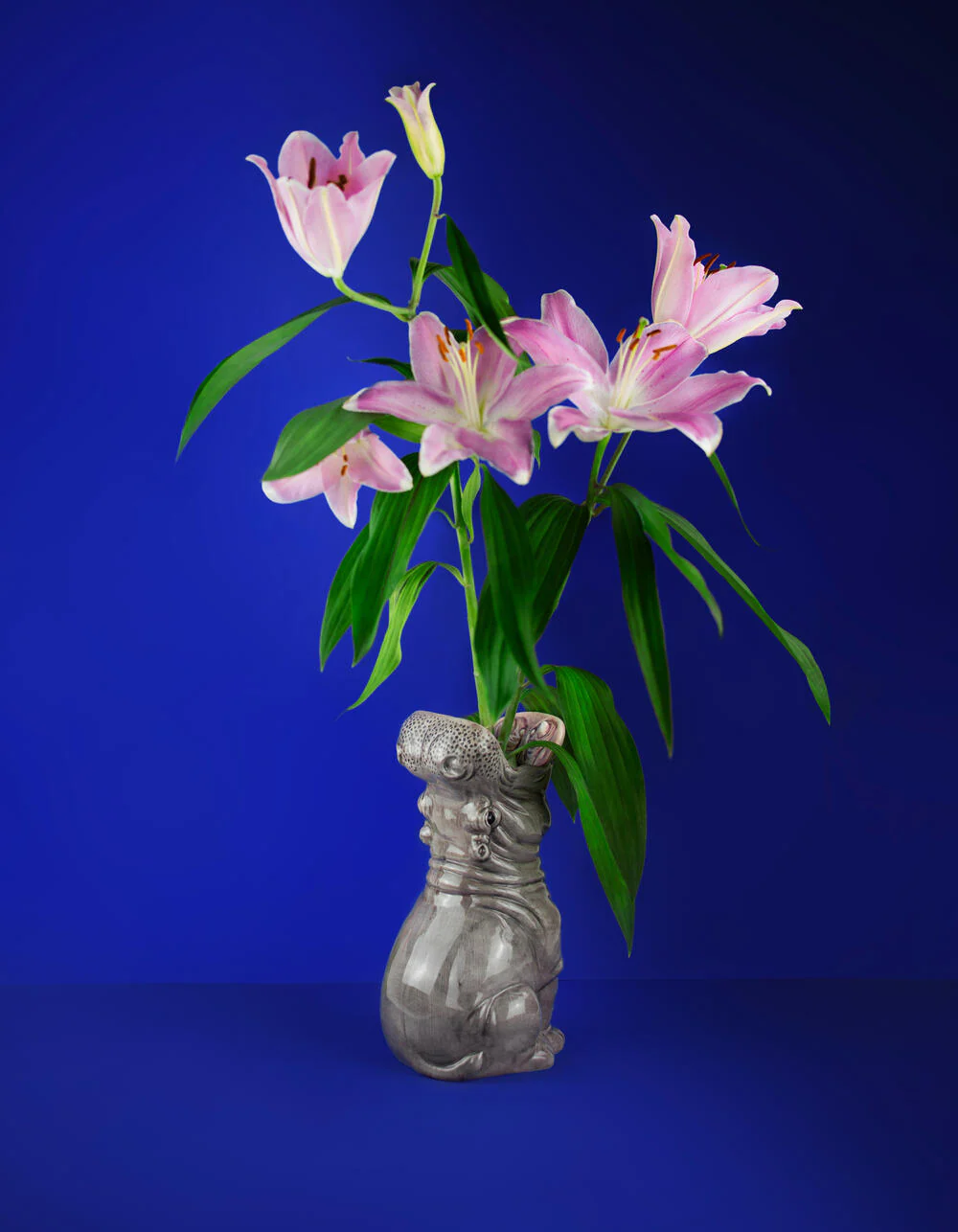 Donkey  Hungry Hippo vase - grå