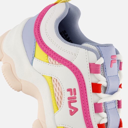 Fila Strada Dreamster Sneakers wit Imitatieleer