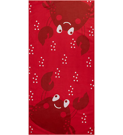 Badetuch Essentials - Microfiber - 135x65 cm - Red Crab