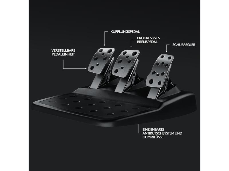 Logitech Lenkrad G29 Driving Force PS5 / PS4 / PS3 / PC Rennlenkrad und Pedale für PS5, PS4, PS3 und PC
