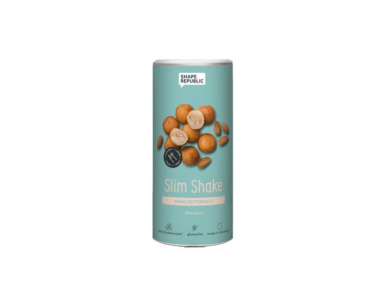Shape Republic Slim Shake Marzipan 420g Mahlzeitenersatz mit Süssungsmitteln