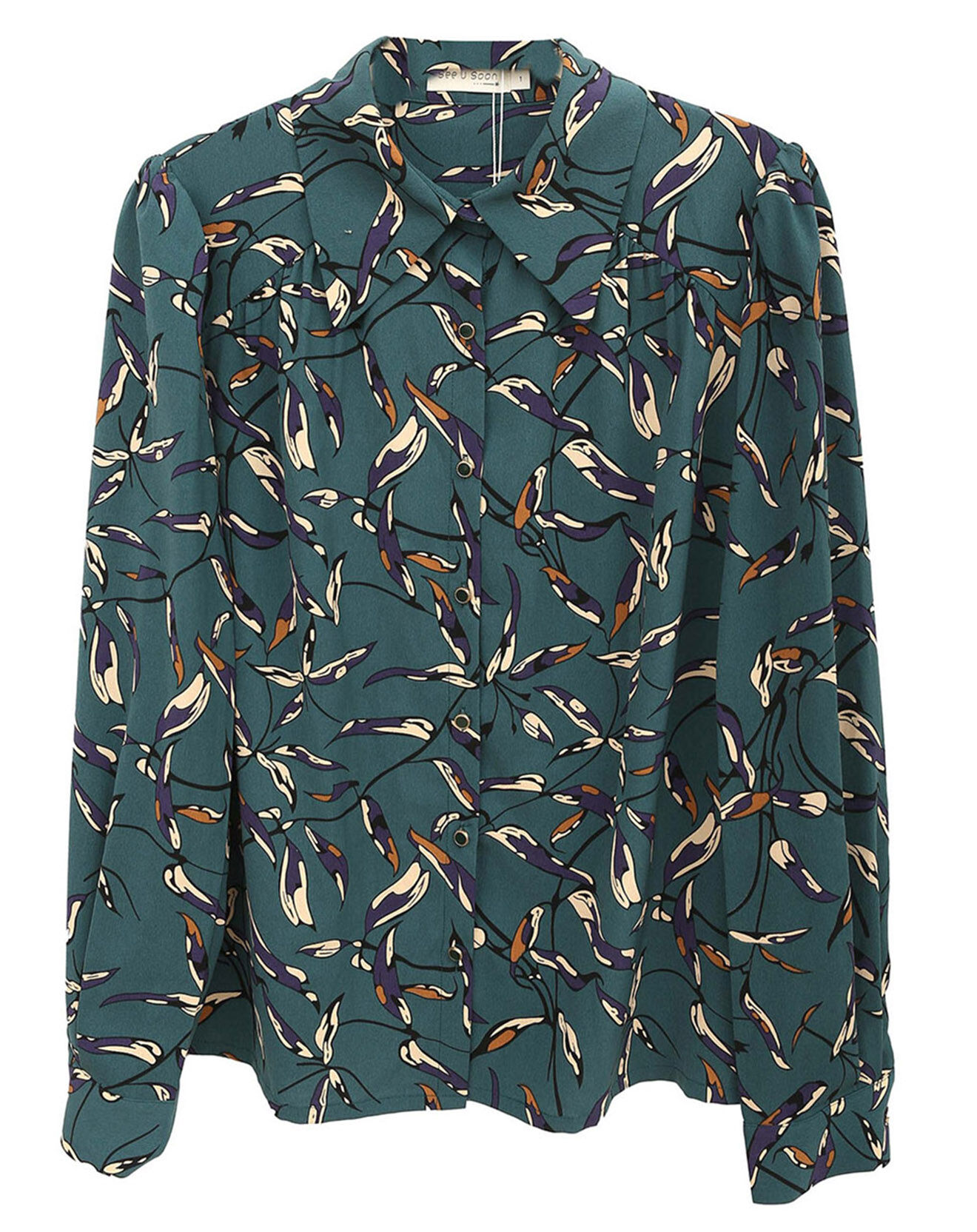 See u Soon Chemise Adèle verte