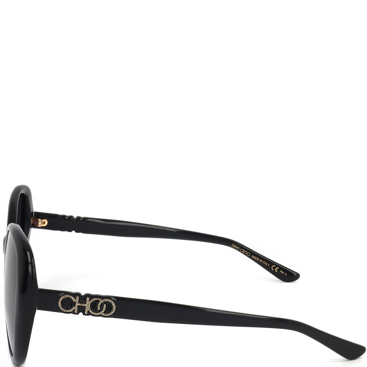 Jimmy Choo - Lunettes de soleil - Catégorie 3 - Noir