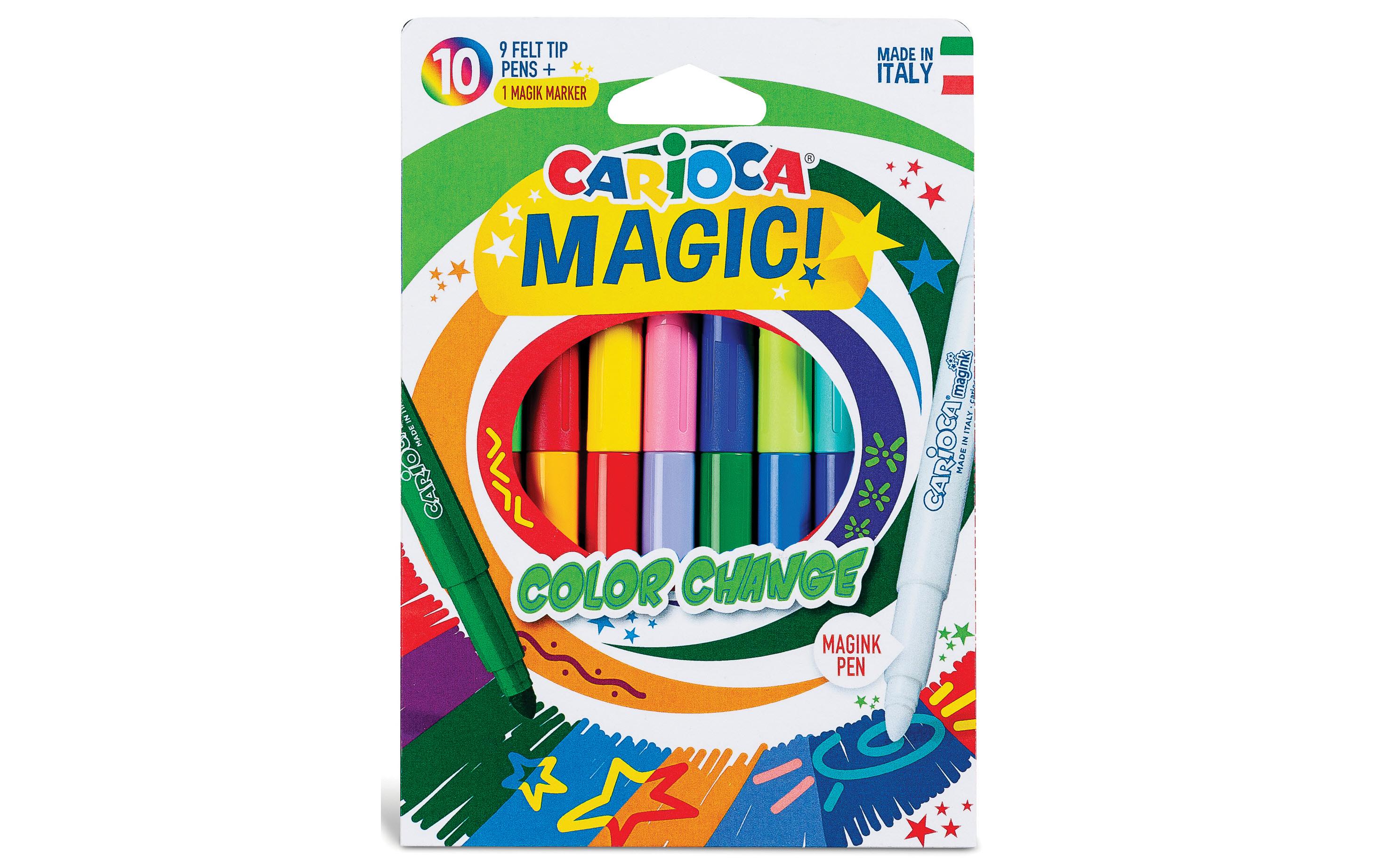 Fasermaler Color Change 10 Stück, MehrfarbigFasermaler Magic