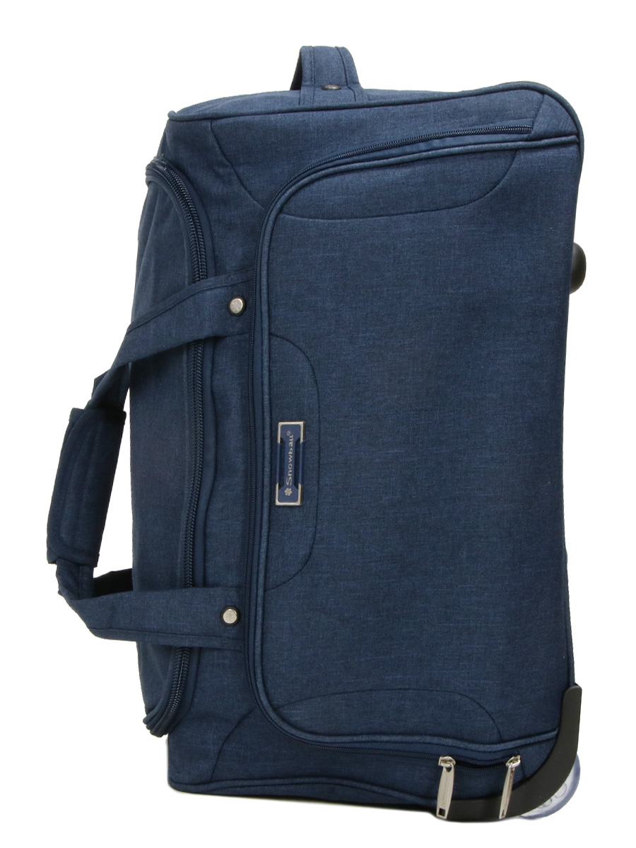 Sac de voyage À roulettes Snowball Jean Denim 56 cm