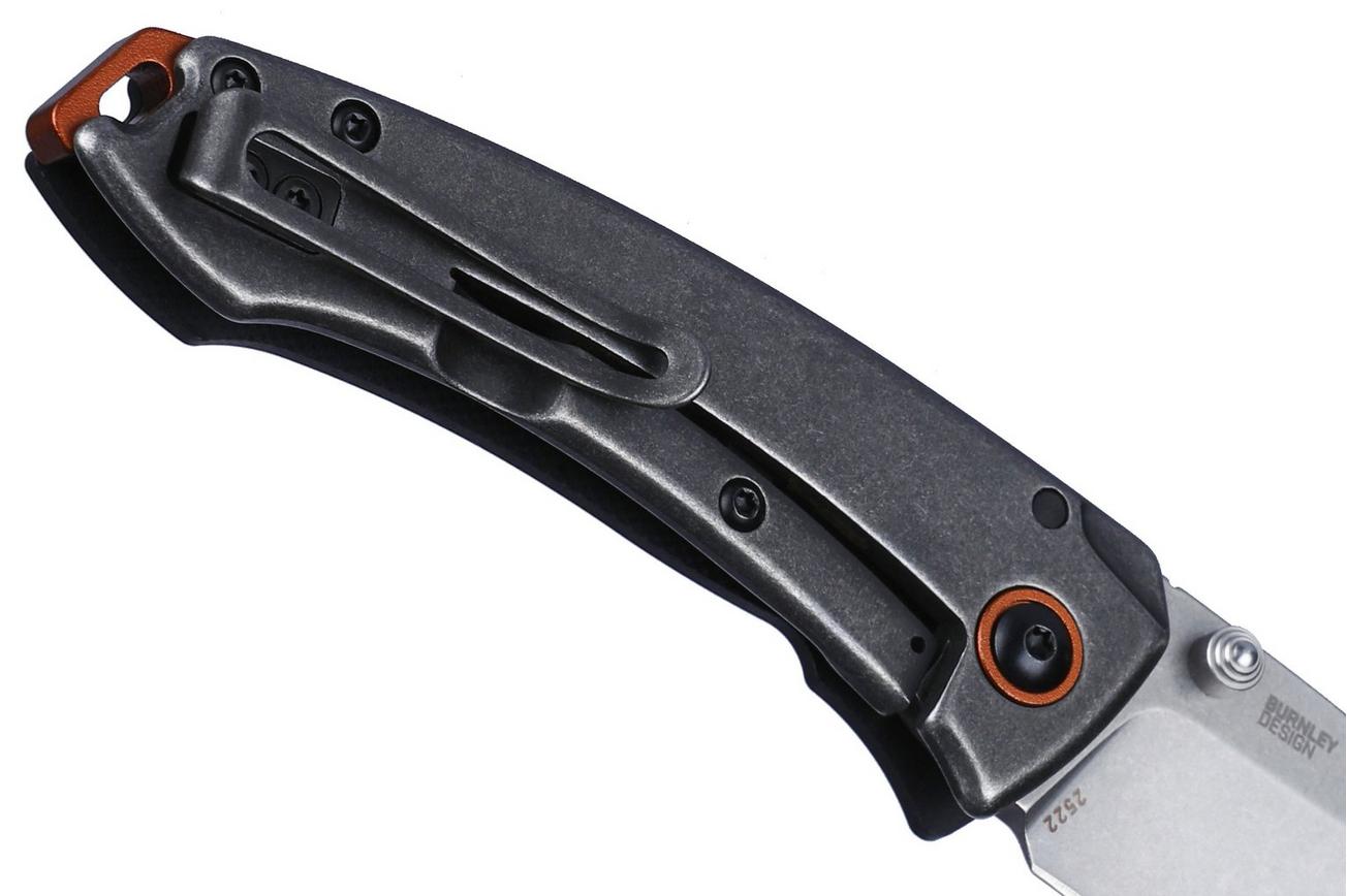 CRKT Tuna Compact, Silver zakmes, Lucas Burnley design