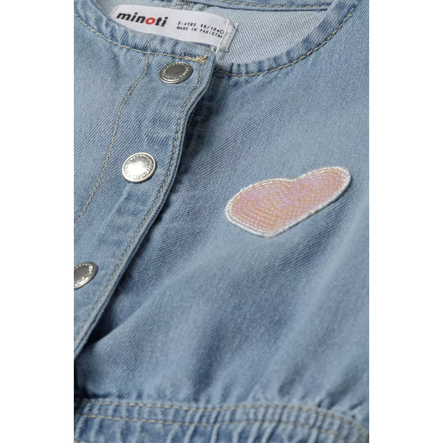 MINOTI Jeansoverall Denim-Blau