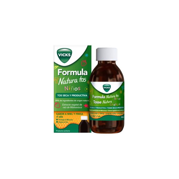 Vicks Tosse Natura Crianças Tosse Seca E Produtiva 140ml