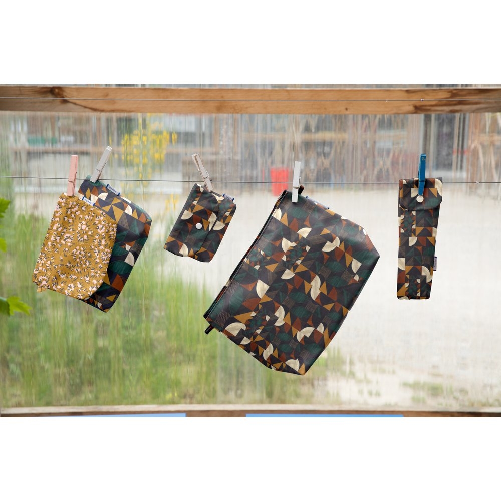 Pochette Tissu Kaléidoscope