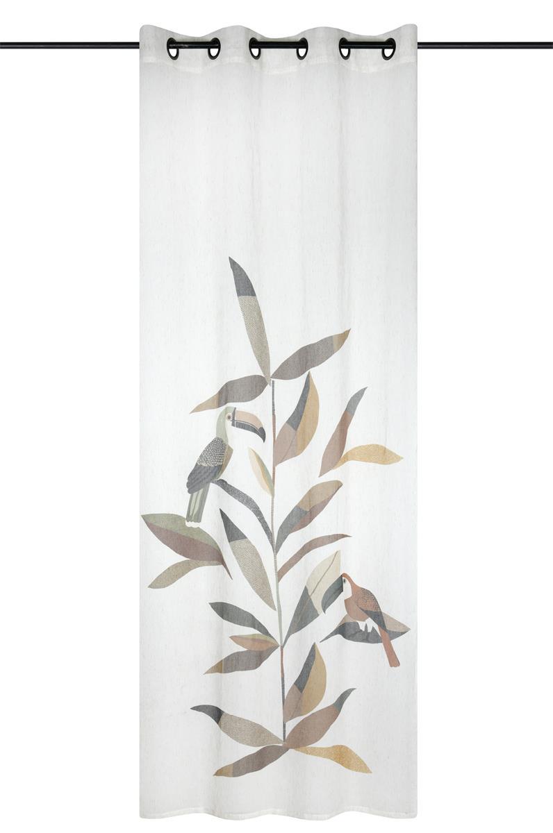 TUCANO VOILAGE 140X260CM MULTICOLORE