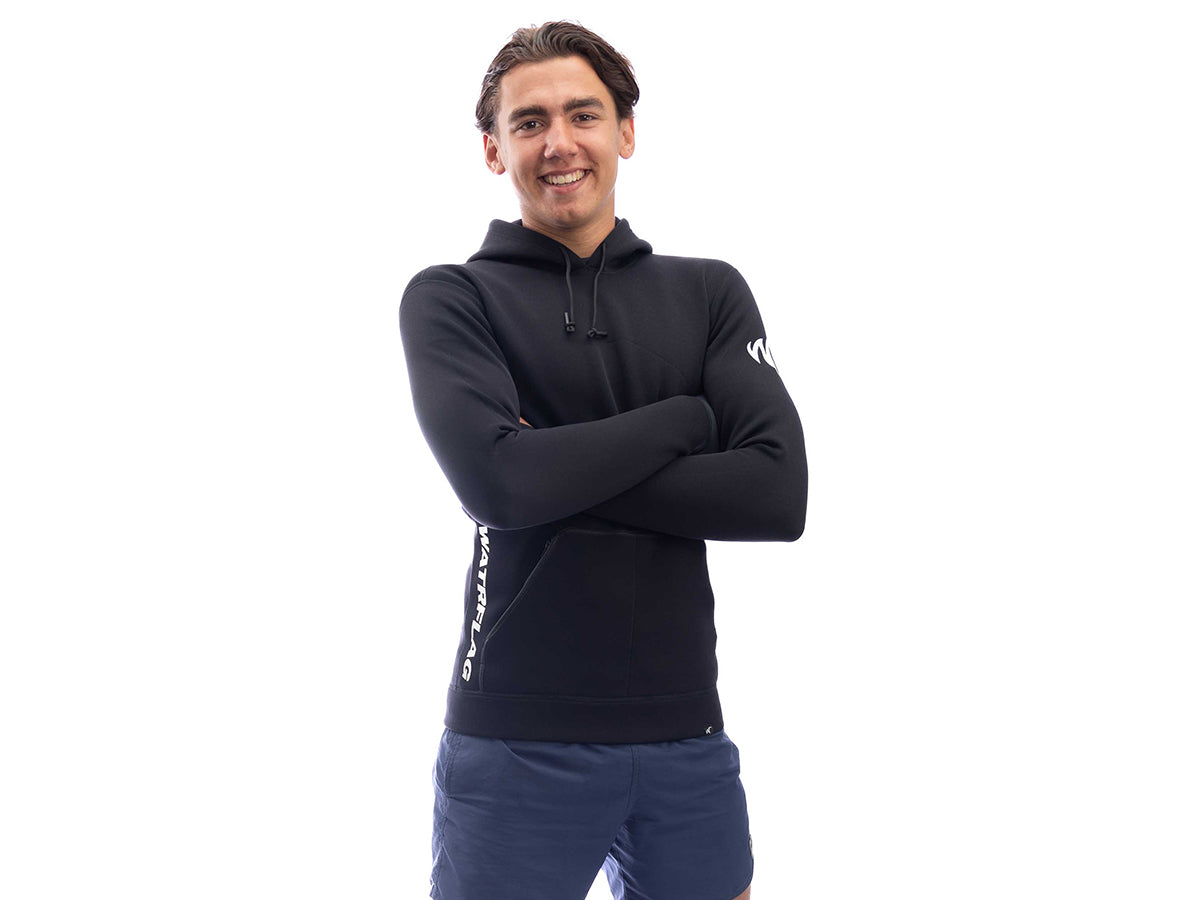 Watrflag Macumba Men 1,5 mm Neoprene Hoodie - Black