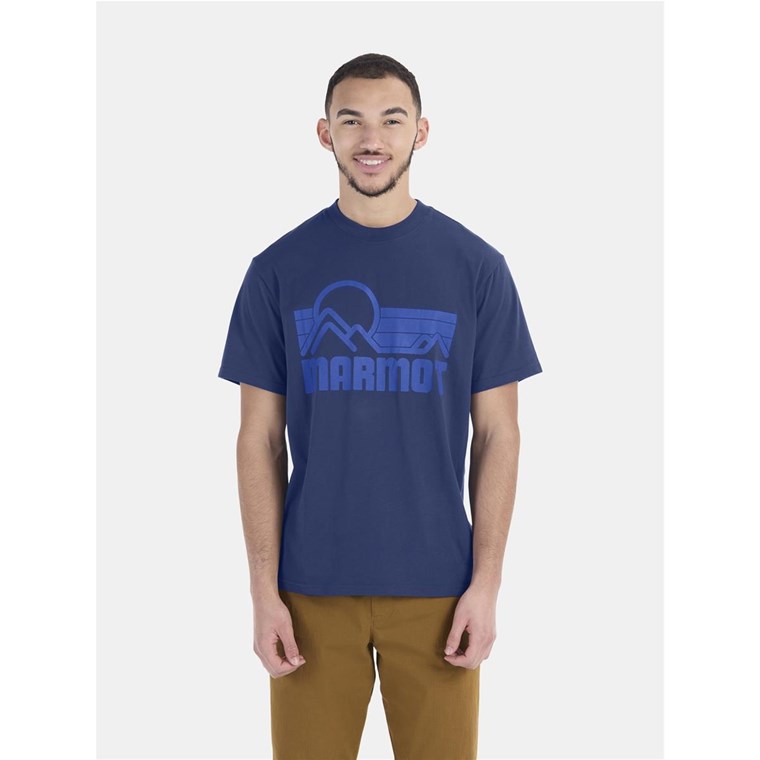 Marmot Coastal Tee Ss Blue