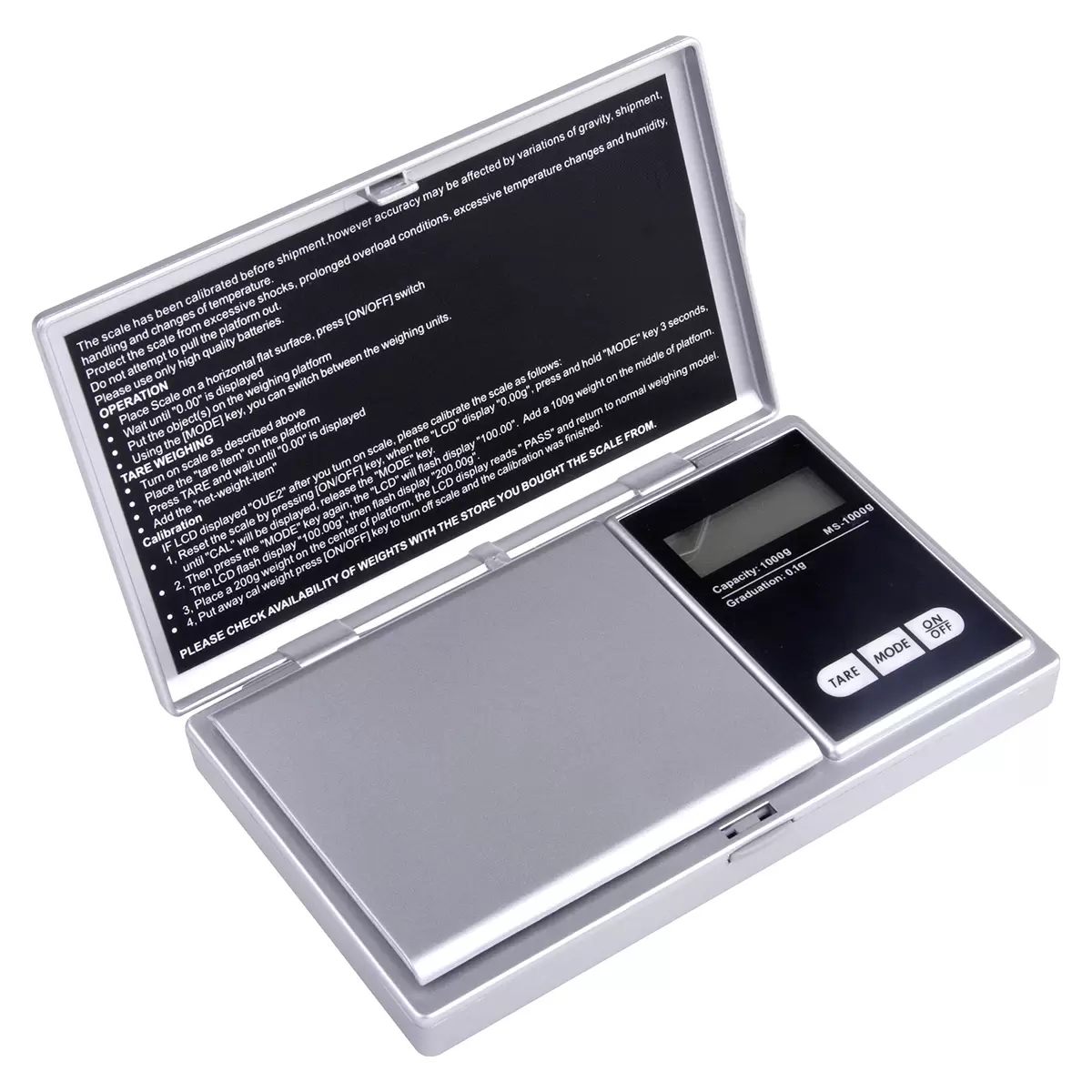 Präzisionswaage Silber