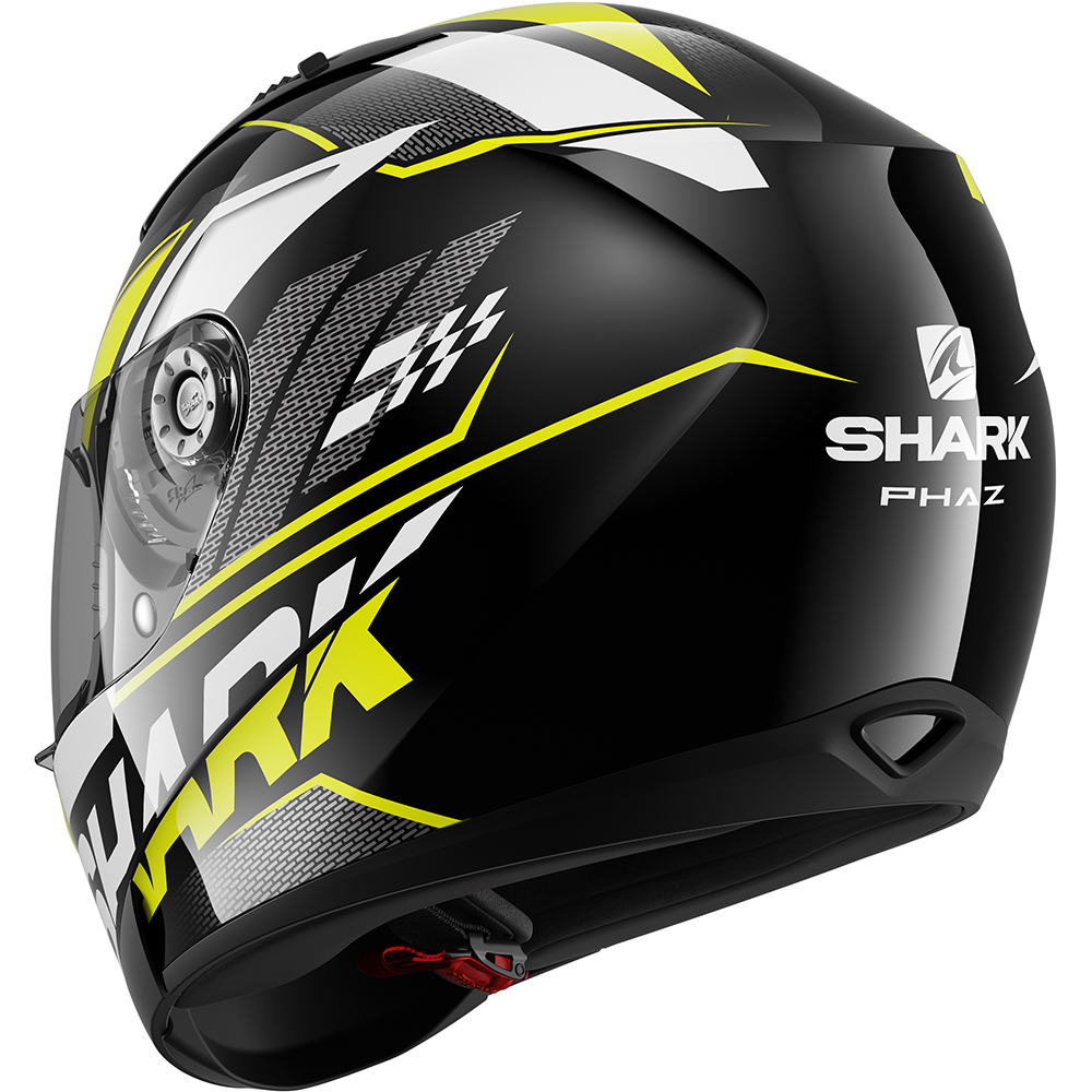 Shark - Casque Ridill 1.2 Phaz Noir / Jaune / Blanc