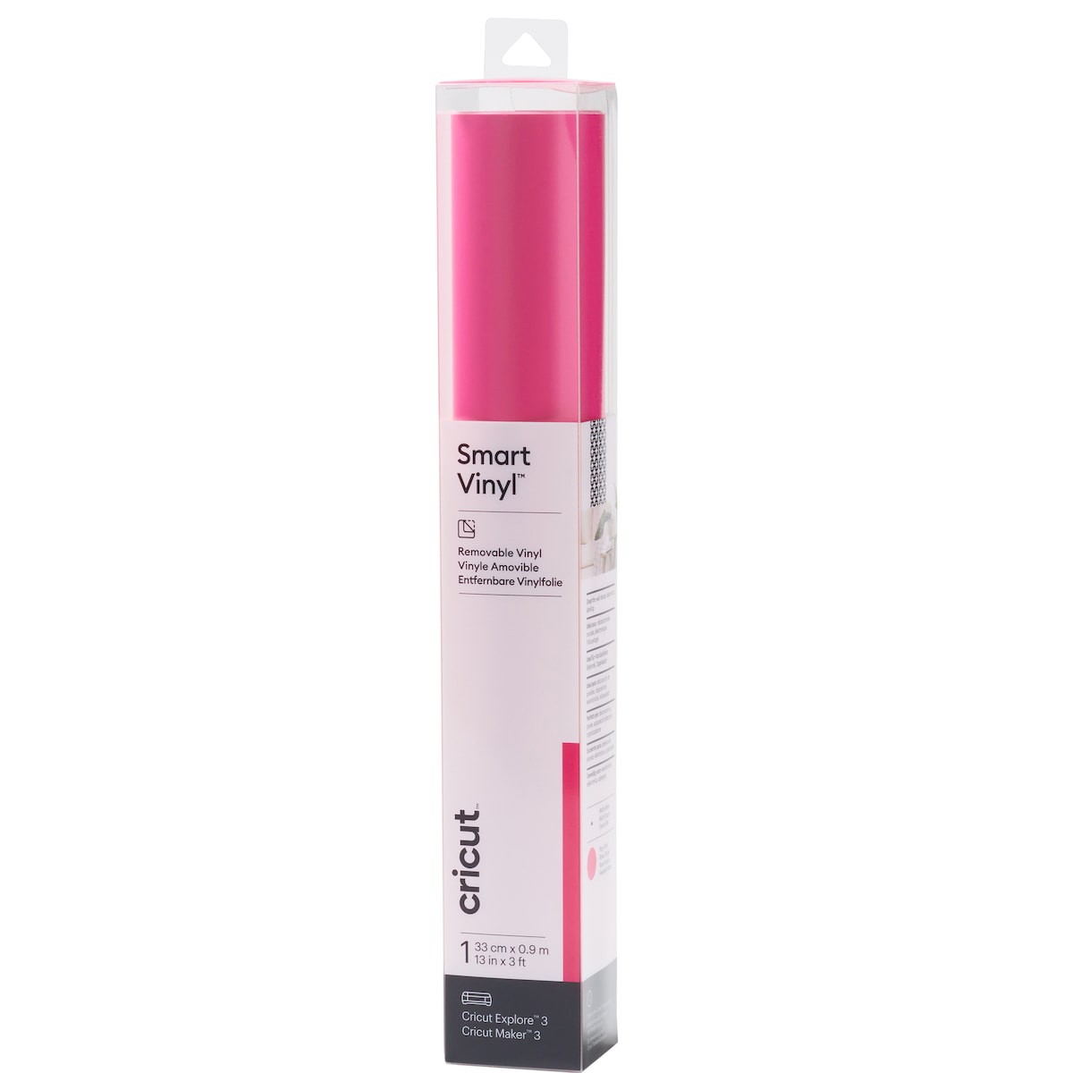 Cricut Smart Vinyl Removable vinylark 33 x 91 cm (festlig rosa)
