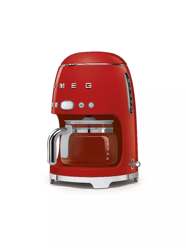 SMEG Filterkaffeemaschine 50s Retro Style Rot DCF02RDEU rot