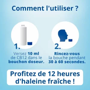 Mild Bain De Bouche 12h d'Haleine Fraîche Menthe Légère - 250ml