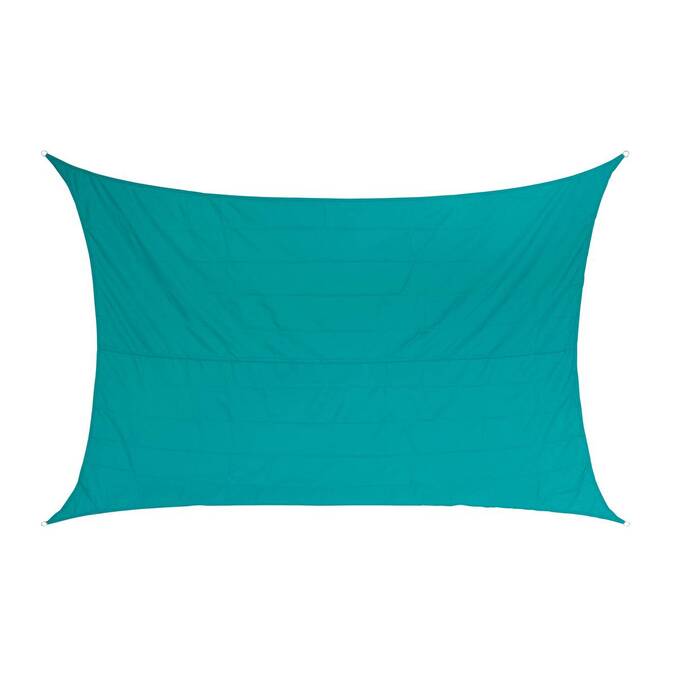 Voile d'ombrage rectangulaire CURACAO Émeraude