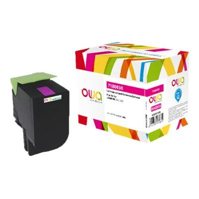 Cartouche laser compatible Lexmark 71B0030 - magenta - Owa K18131OW