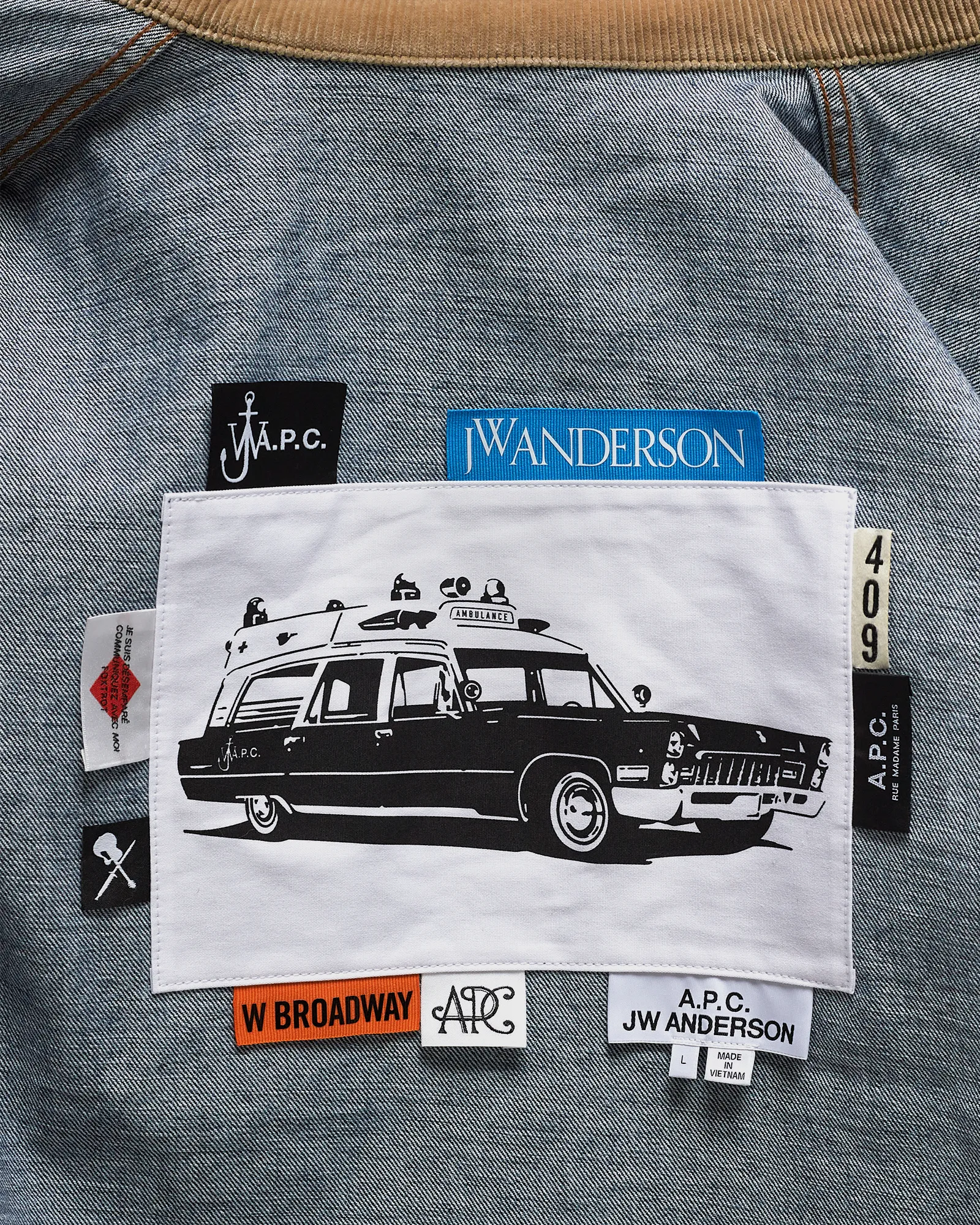 APC x JW Anderson VESTE MARIN