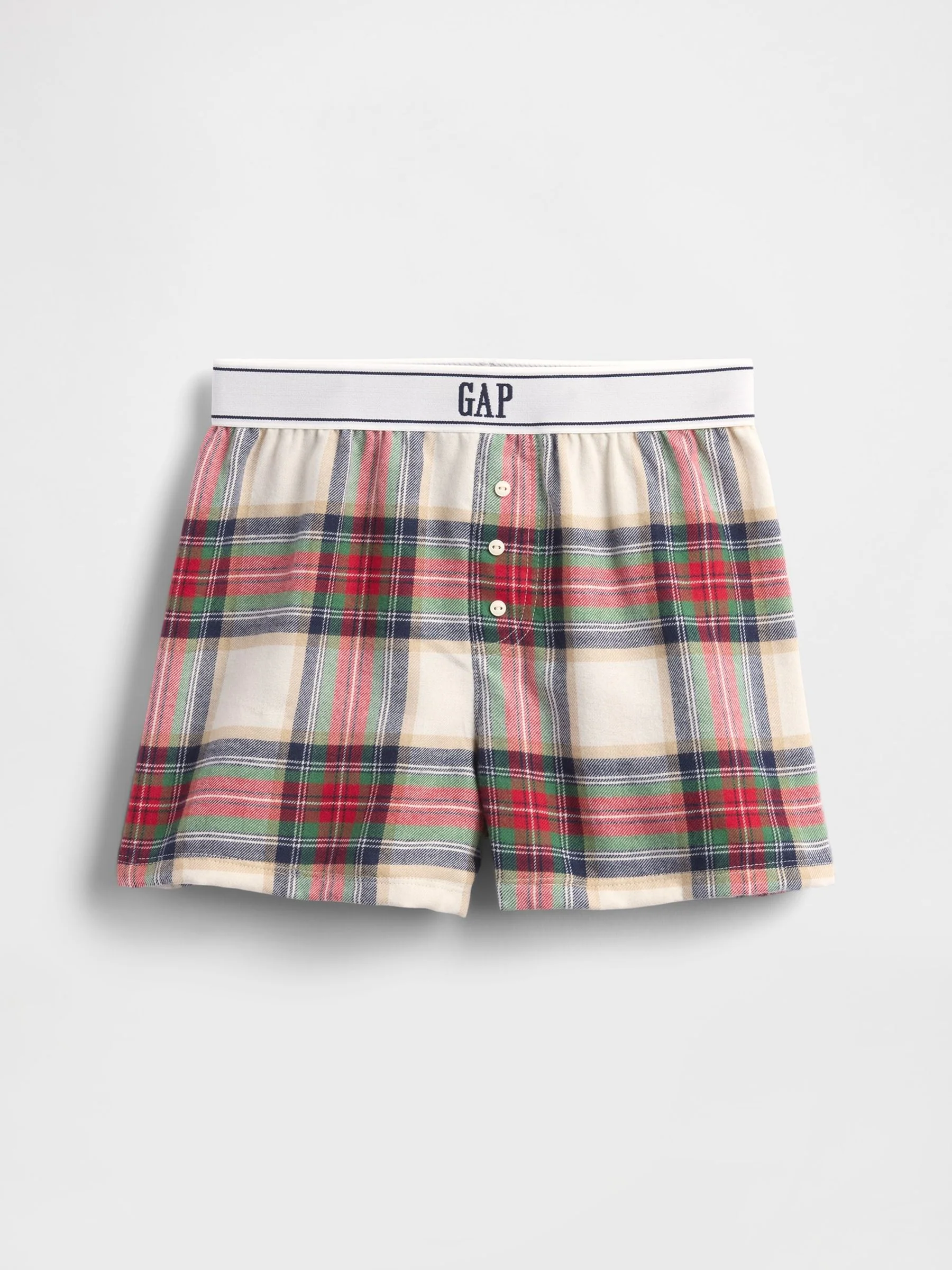Gap Bijpassende Familie Kerstmis Pyjama's Shorts (5-13jr)