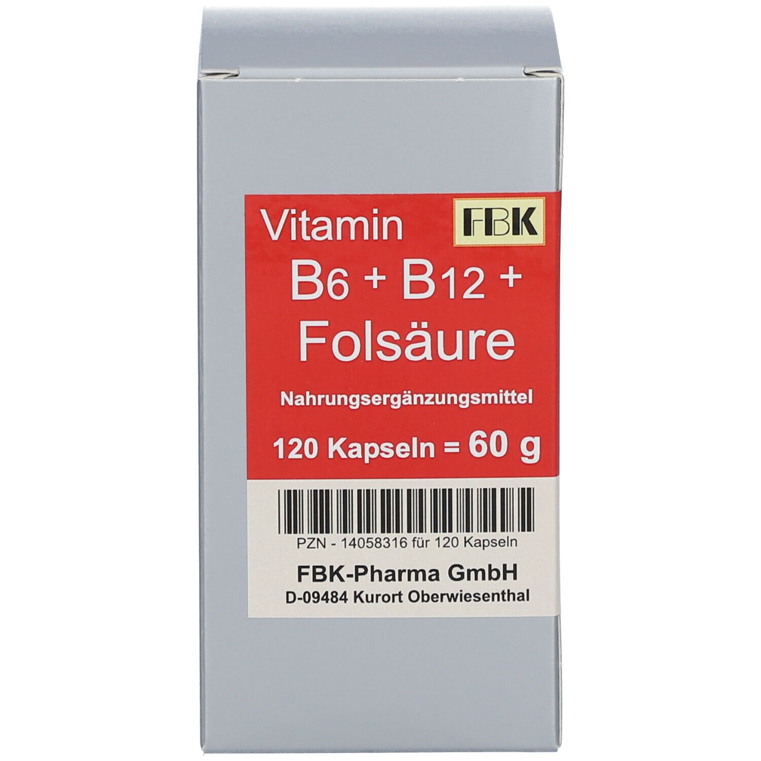 Vitamin B6+ B12+ Folsäure