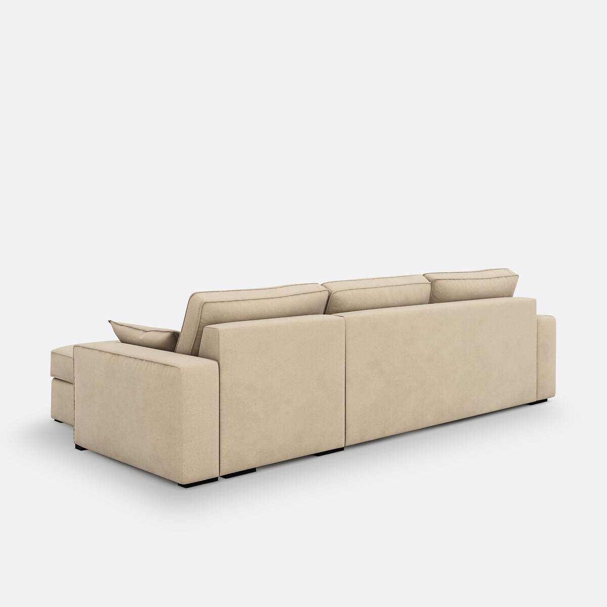 LA REDOUTE INTERIEURS<br>Sofá-cama de canto, poliéster, espuma Cécilia