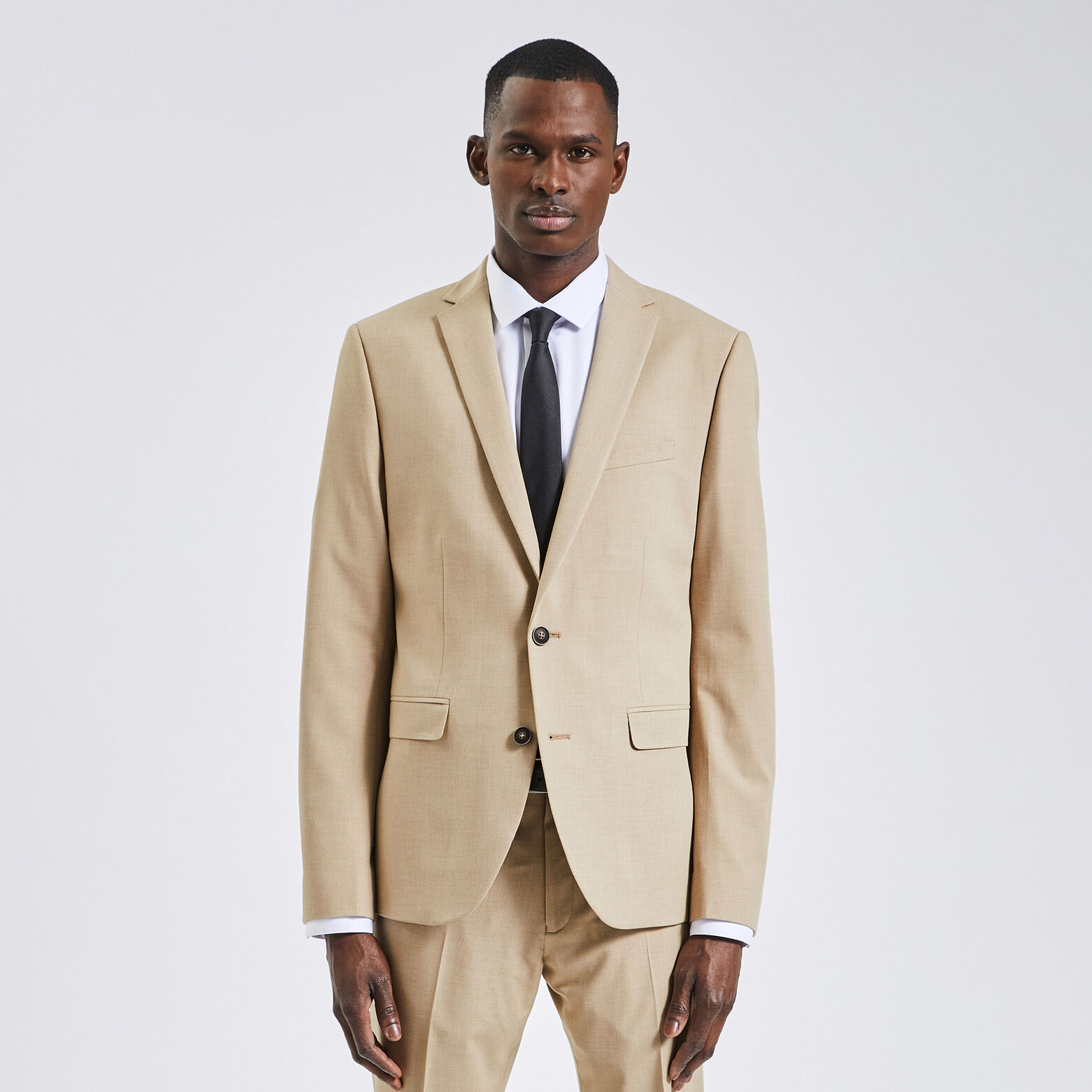 Veste de costume extra-slim bistretch Camel