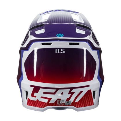 Casque cross Leatt 8.5 avec masque 5.5 2025 - Rouge / Bleu