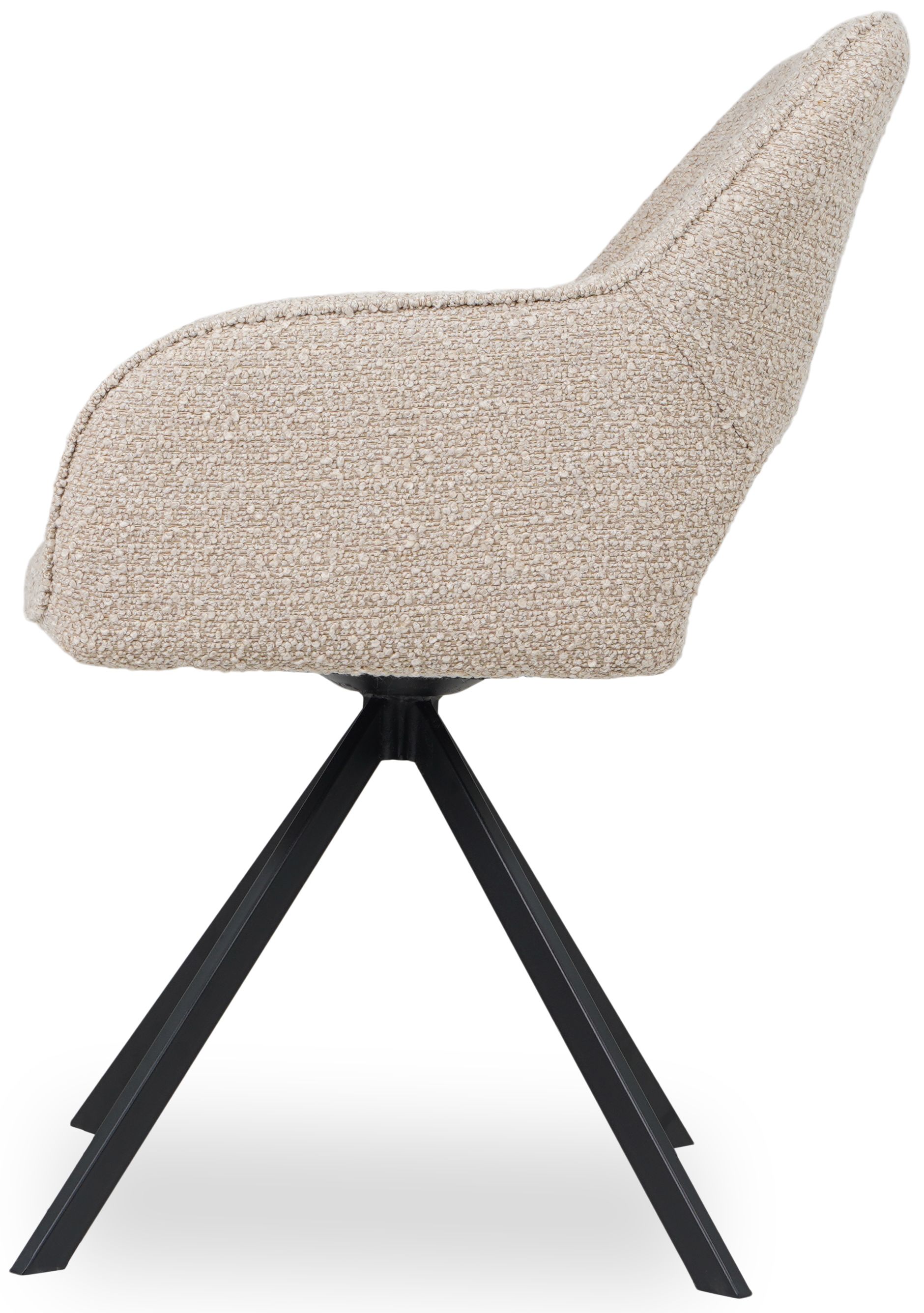 Eetkamerstoel 95836 Fabio B56 x D58 x H85.5 cm