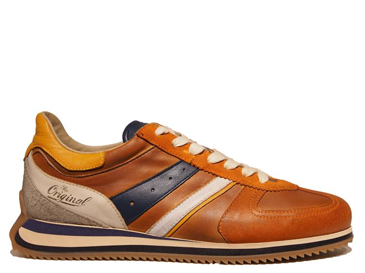 Kamo-Gutsu Giro 005 Arancio   Denim