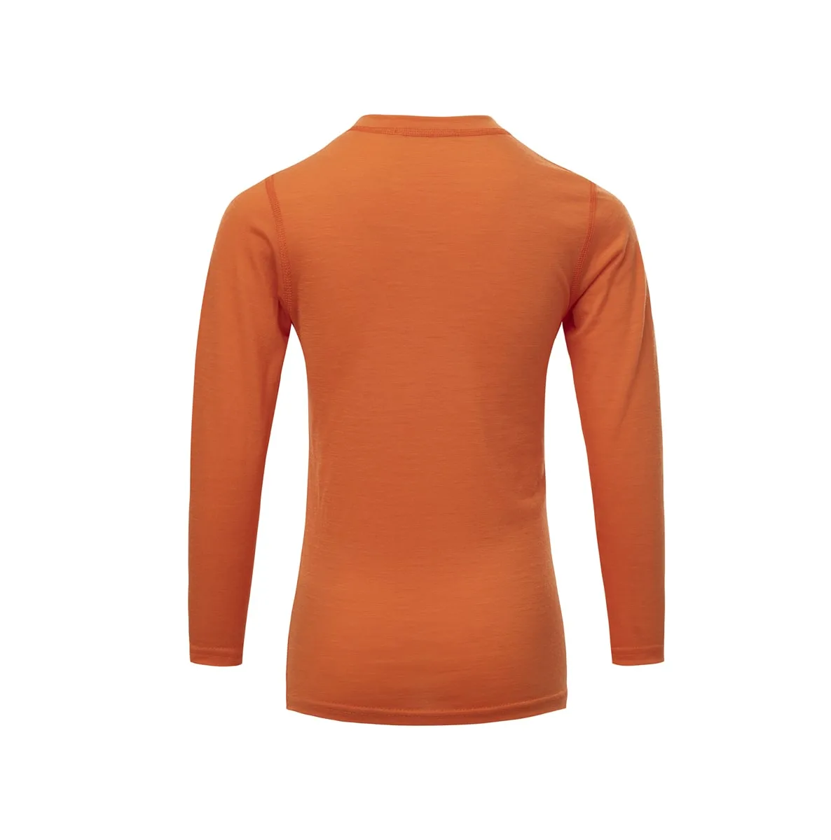 Aclima Kids' LightWool Crew Neck Orange Tiger