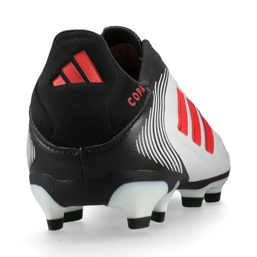 adidas Copa Pure League III MG Pure Victory - Blanc/Lucid Red/Noir Enfant