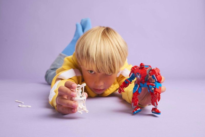 LEGO - Marvel Spider-Man Mecha vs. Anti-Venom - Bouwbaar Speelgoed - 2 Minifiguren