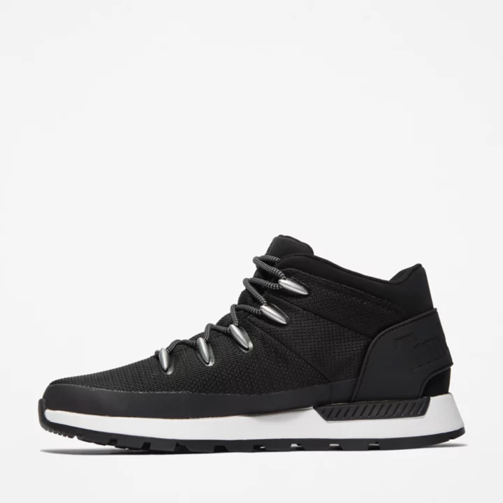 Bota de caminhada impermeável Sprint Trekker para homens, na cor preta.