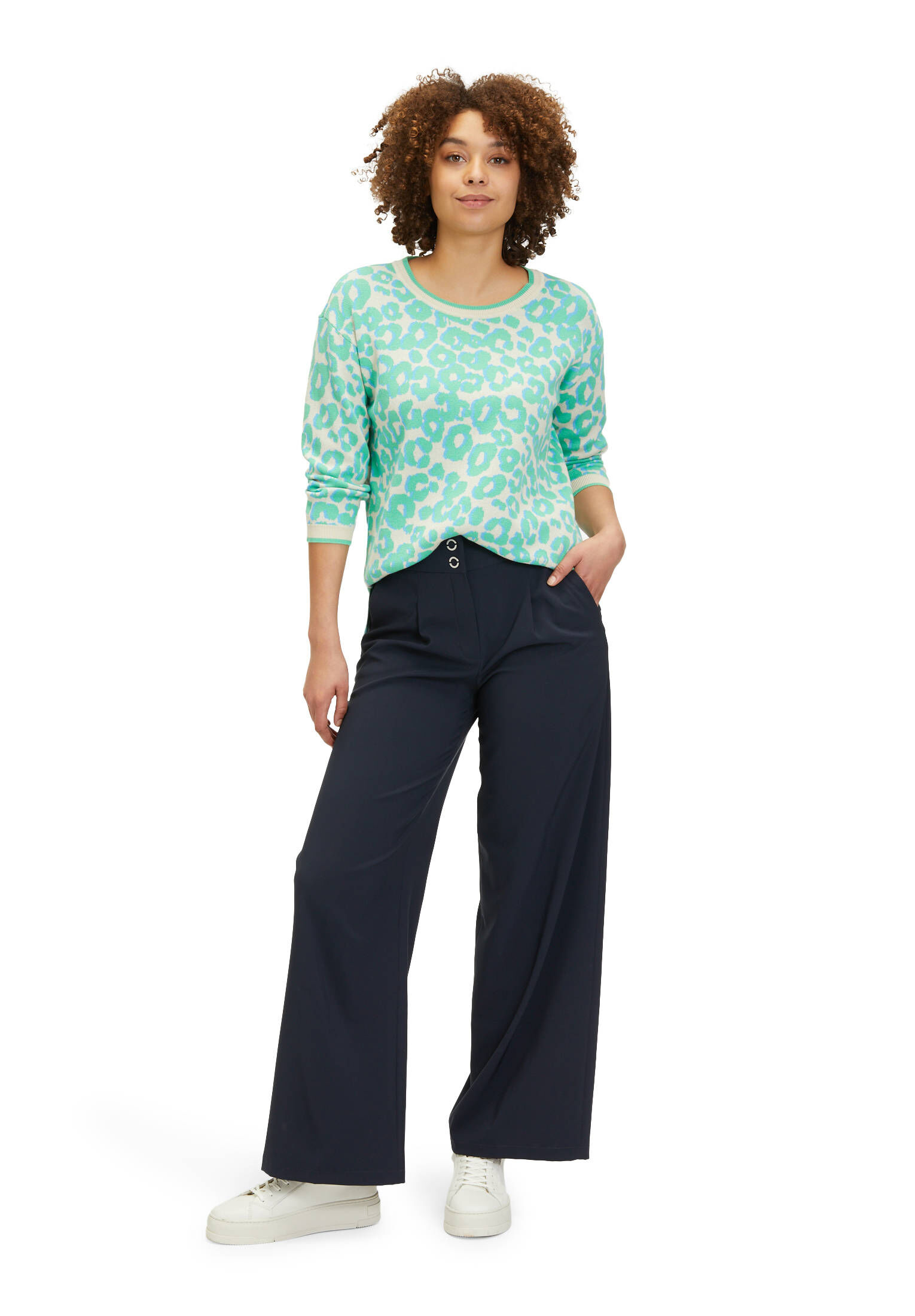 Betty Barclay| Damen Strickpullover mit Jacquard