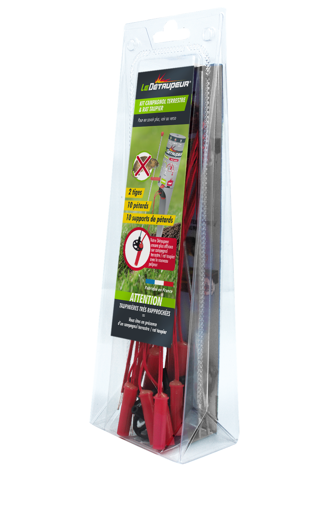 Kit pièges anti campagnols | armement en toute sécurité| (fonctionne a